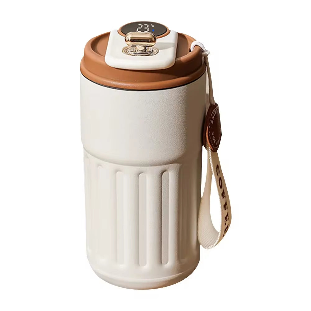 Smart Thermos Vacuum Flask with LED Display